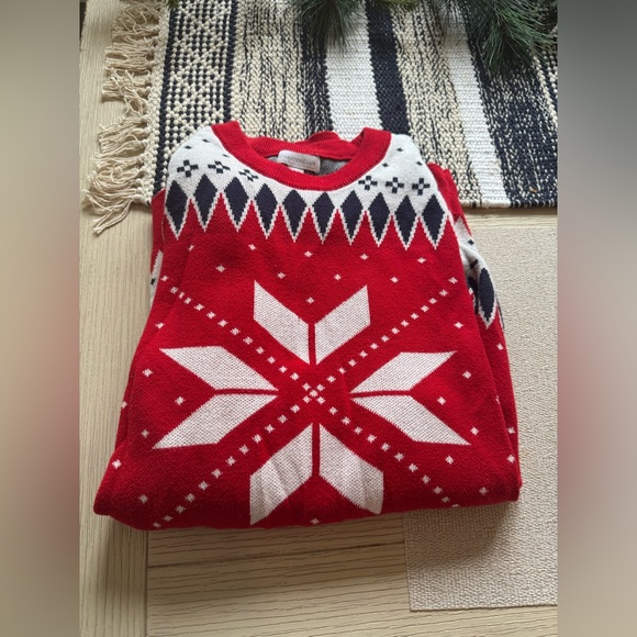 BUNDLE SET Women and Mens Charter Club snowflake sweater - Picture 5 of 10